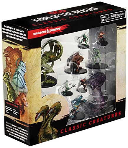 Wizkids D&D 73980 Icons of the Realms: Classic Creatures