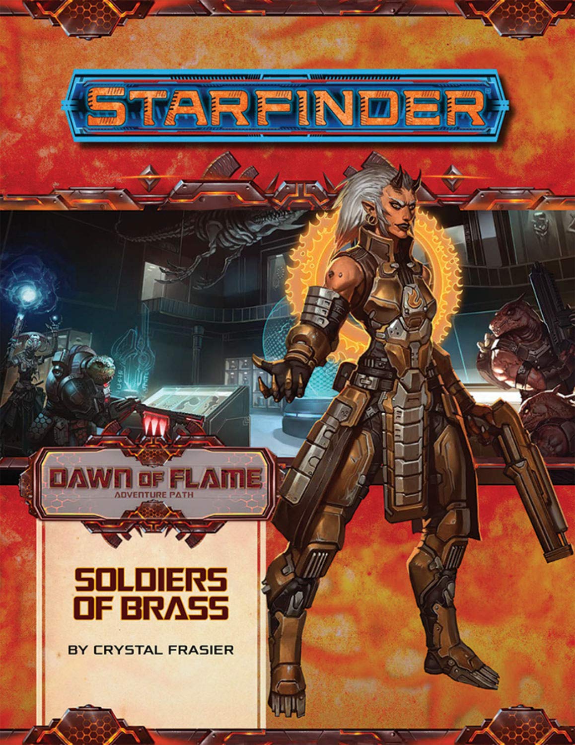 Paizo Starfinder RPG Dawn of Flame Adventure Soldiers of Brass (2 of 6) PZO7214