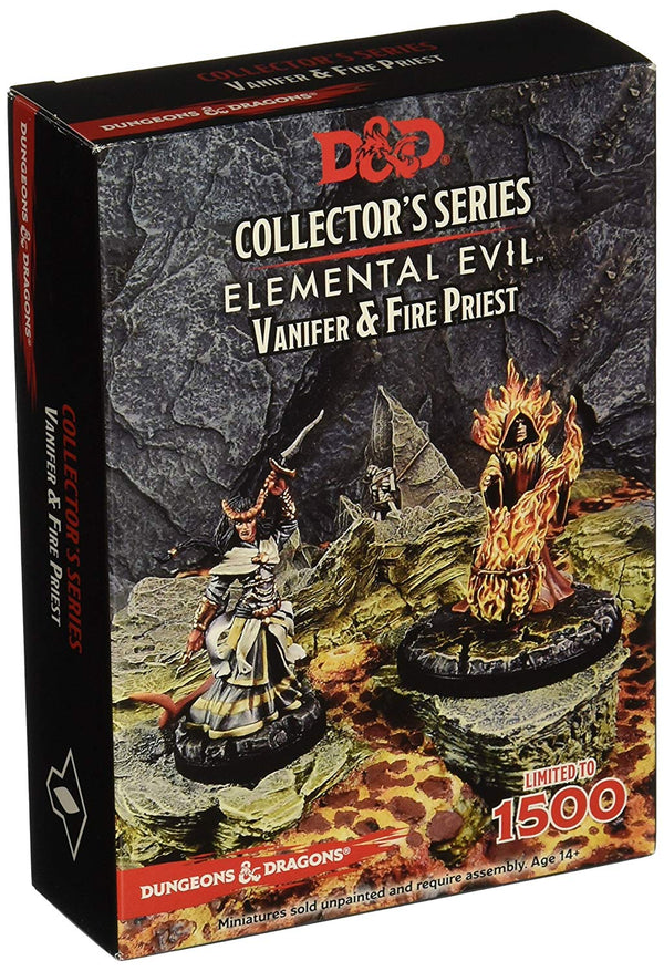 D&D Collector's Series Elemental Evil Vanifer & Fire Priest GF9 71037