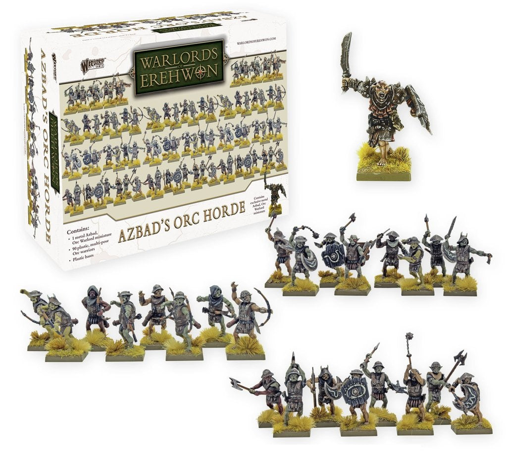 Warlord Games Warlords of Erehwon Azbad's Orc Horde WLG 692012001