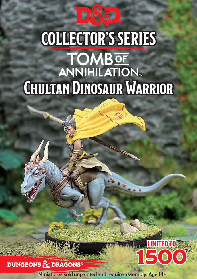 D&D Collector's Series Tomb of Annihilation Chultan Dinosaur Warrior GF9 71061