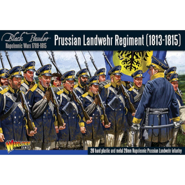 Warlord Games Black Powder Prussian Landwehr Regiment (1813-1815) 302012501