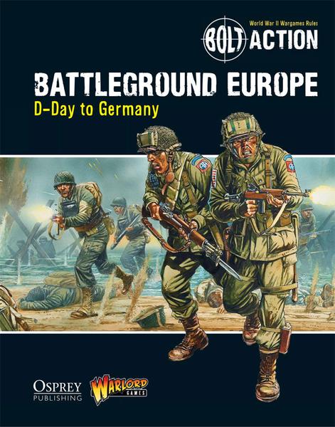 Warlord Games Bolt Action Battleground Europe Softcover Rulebook WLG WGB10