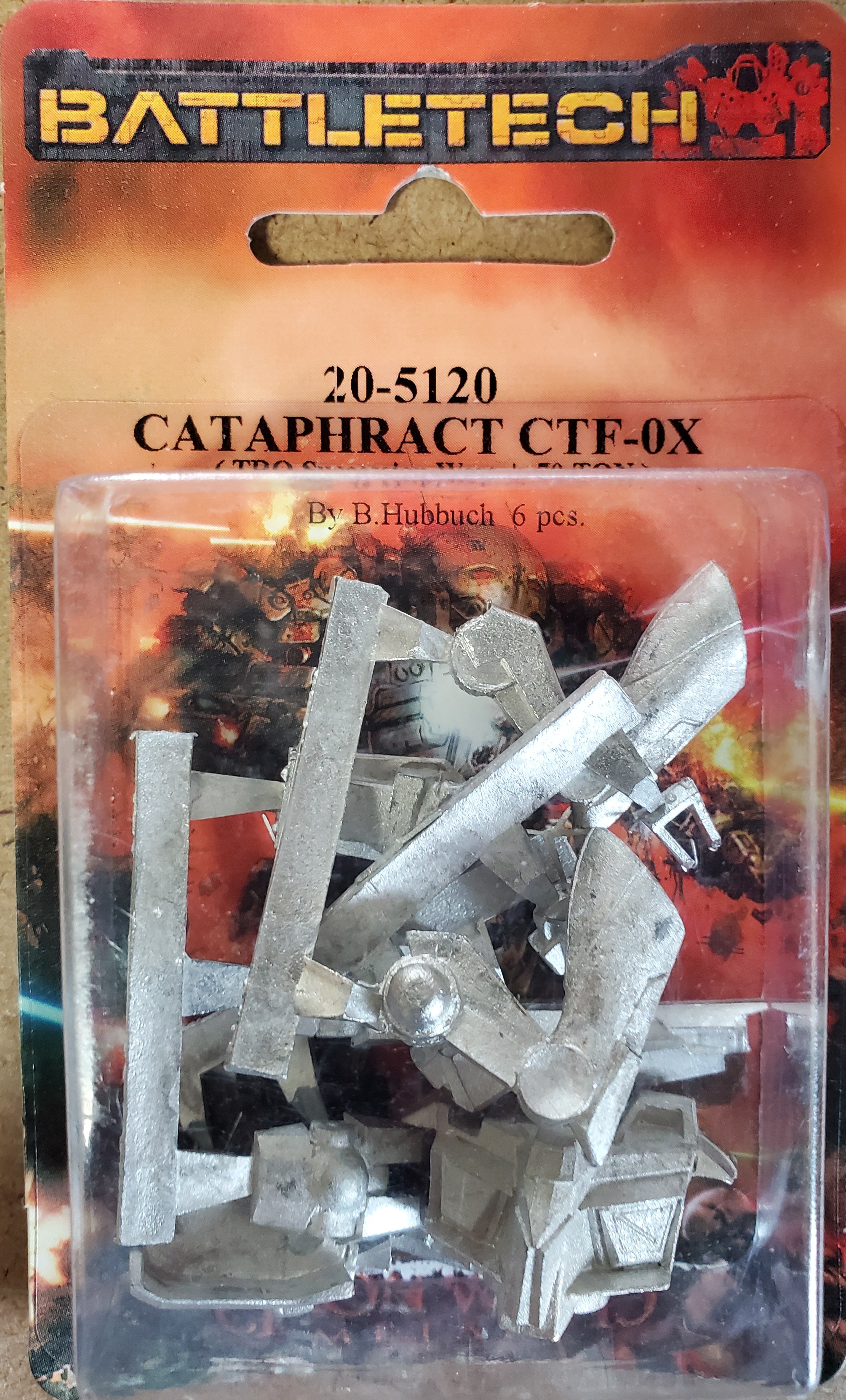 Battletech Miniatures - Cataphract CTF-0X - 20-5120 by Iron Wind Metal