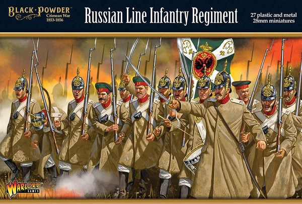 Warlord Games Black Powder Crimean War Russian Line Infantry Regiment 302013801
