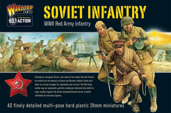 Warlord Games Bolt Action Soviet Infantry WWII Red Army WLG 402014003