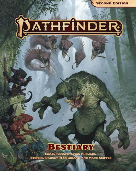 Paizo Pathfinder 2nd Edition Bestiary PZO2102