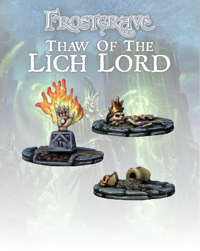 Osprey Wargames Frostgrave Lich Lord Treasure Tokens Miniatures FGV503