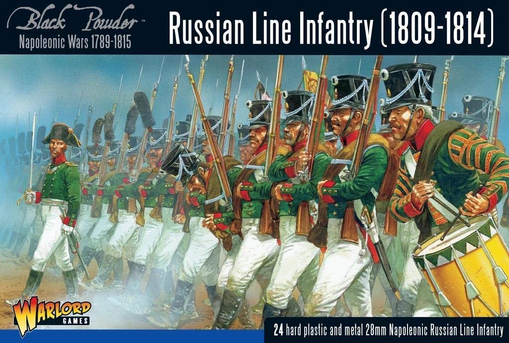 Warlord Games Black Powder Napoleonic Russian Line Infantry 1809-1814