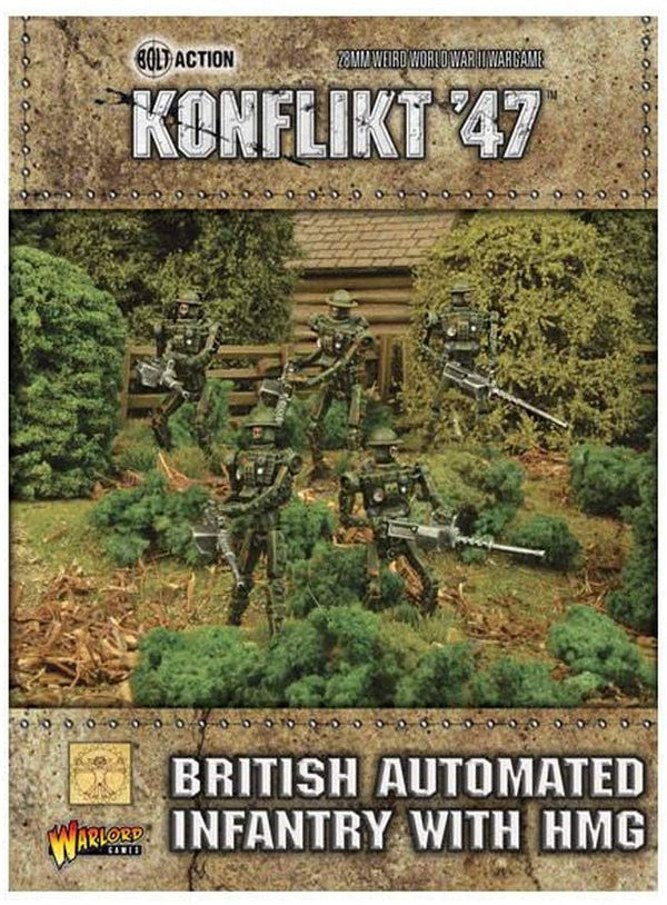 Warlord Games Konflikt 47 British Automated Infantry with HMG 452410601