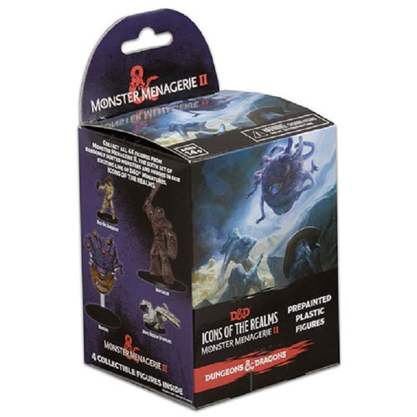 D&D Fantasy Miniatures Icons of the Realms Monster Menagerie 2 Booster WZK 72531