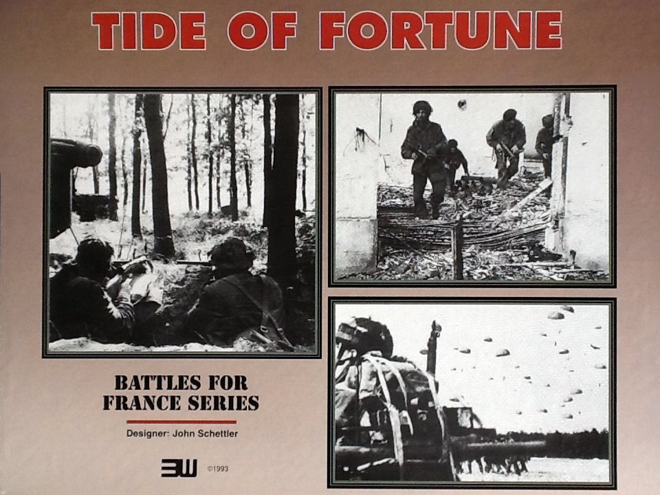 Tide of Fortune Battles for France Series 3W Games Designer John Schettler