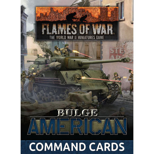 FOW: Bulge: American Command Cards FOW FW270C