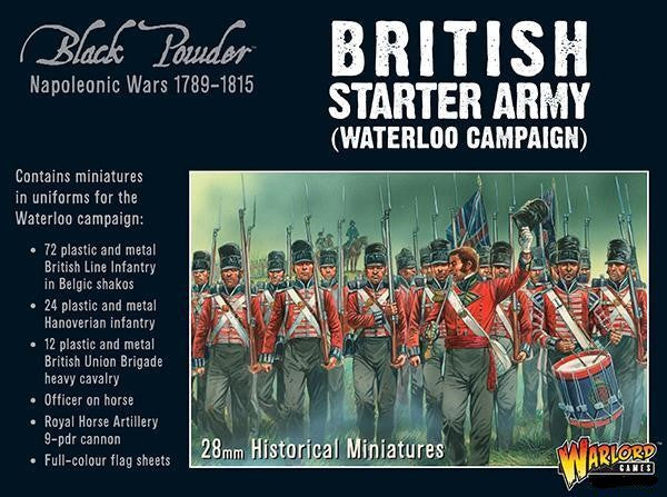 Black Powder Napoleonic British Starter Army (Waterloo Campaign) WLG 309911005
