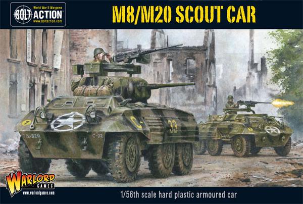 Warlord Games Bolt Action M8/M20 Greyhound Scout Car WLG 402013005