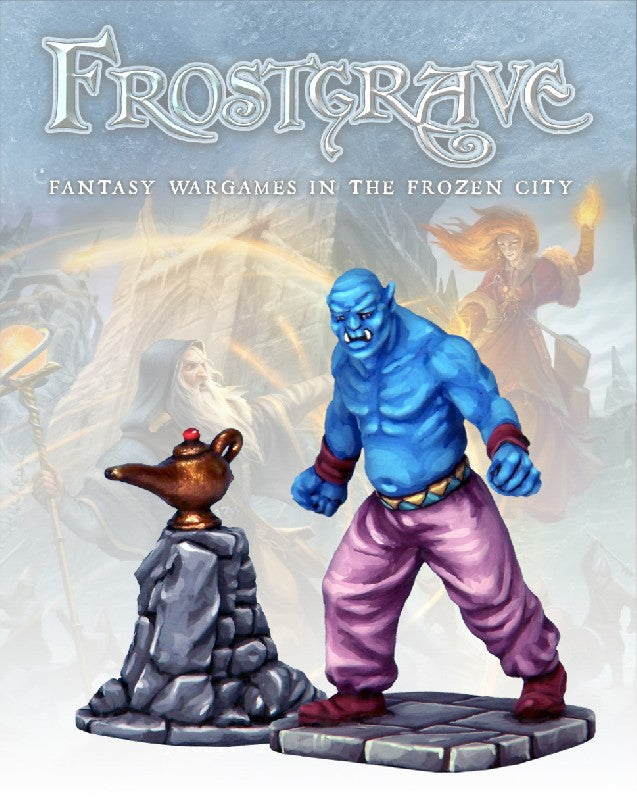 Osprey Wargames Frostgrave Genie & Lamp Miniatures FGV403