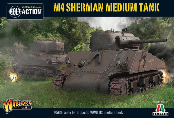 Warlord Games Bolt Action M4 Sherman Medium Tank Model WLG 402013006