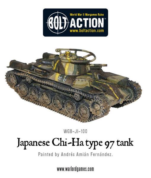 Bolt Action Type 97 ChiHa Tank WLG WGBJI100