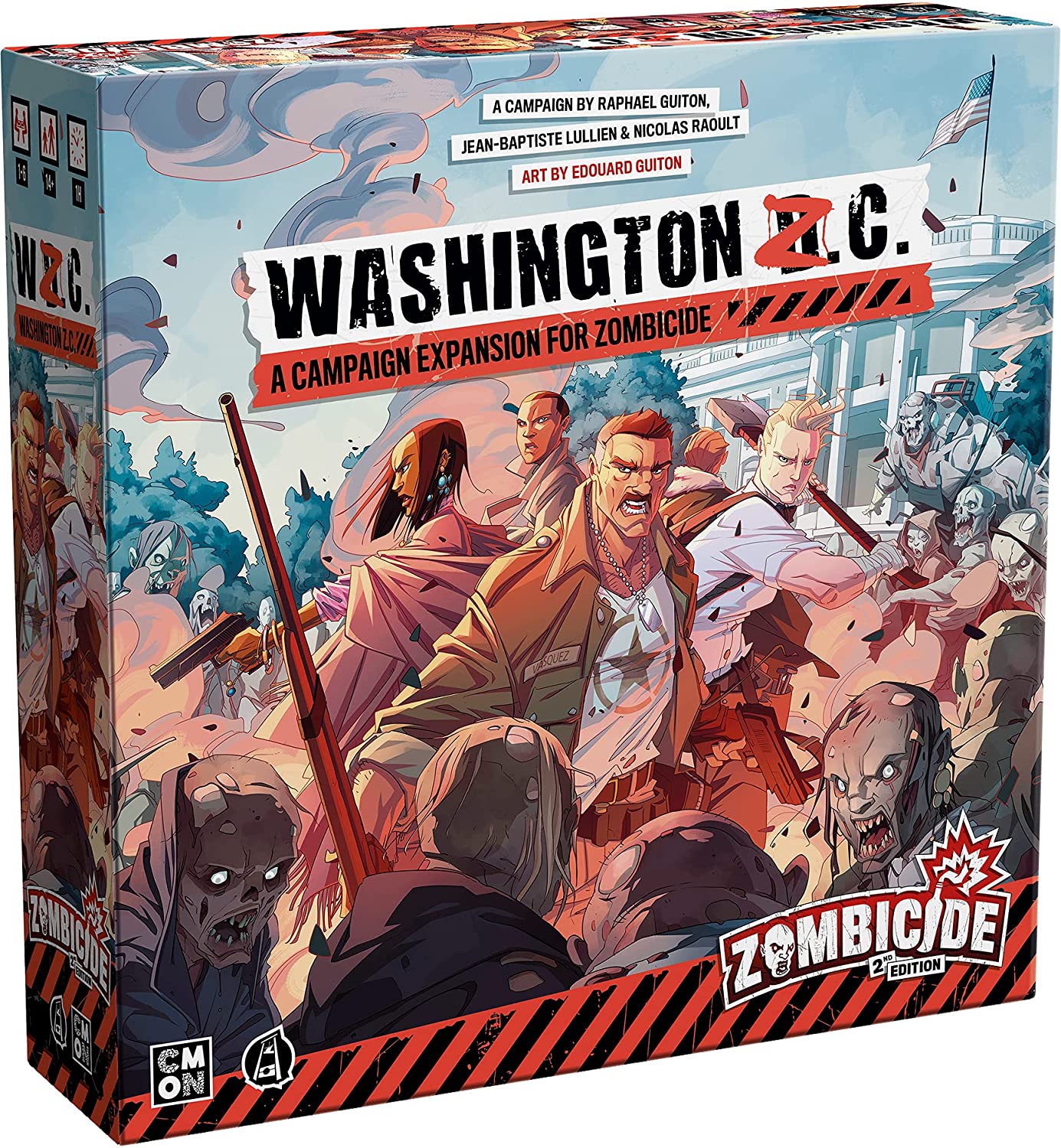 Zombiecide 2nd Edition Washington DC Expansion CMN ZCD002