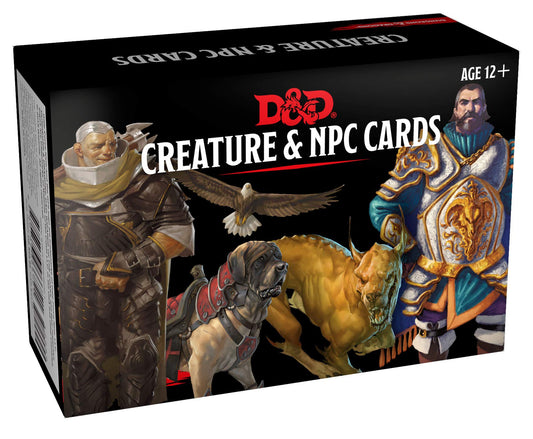 Gale Force Nine Dungeons & Dragons Creature & NPC Cards C76410000