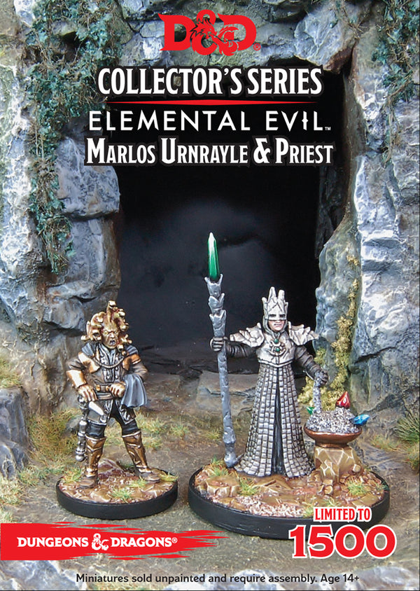 D&D Collector's Series Elemental Evil Marlos Urnrayle & Priest GF9 71039