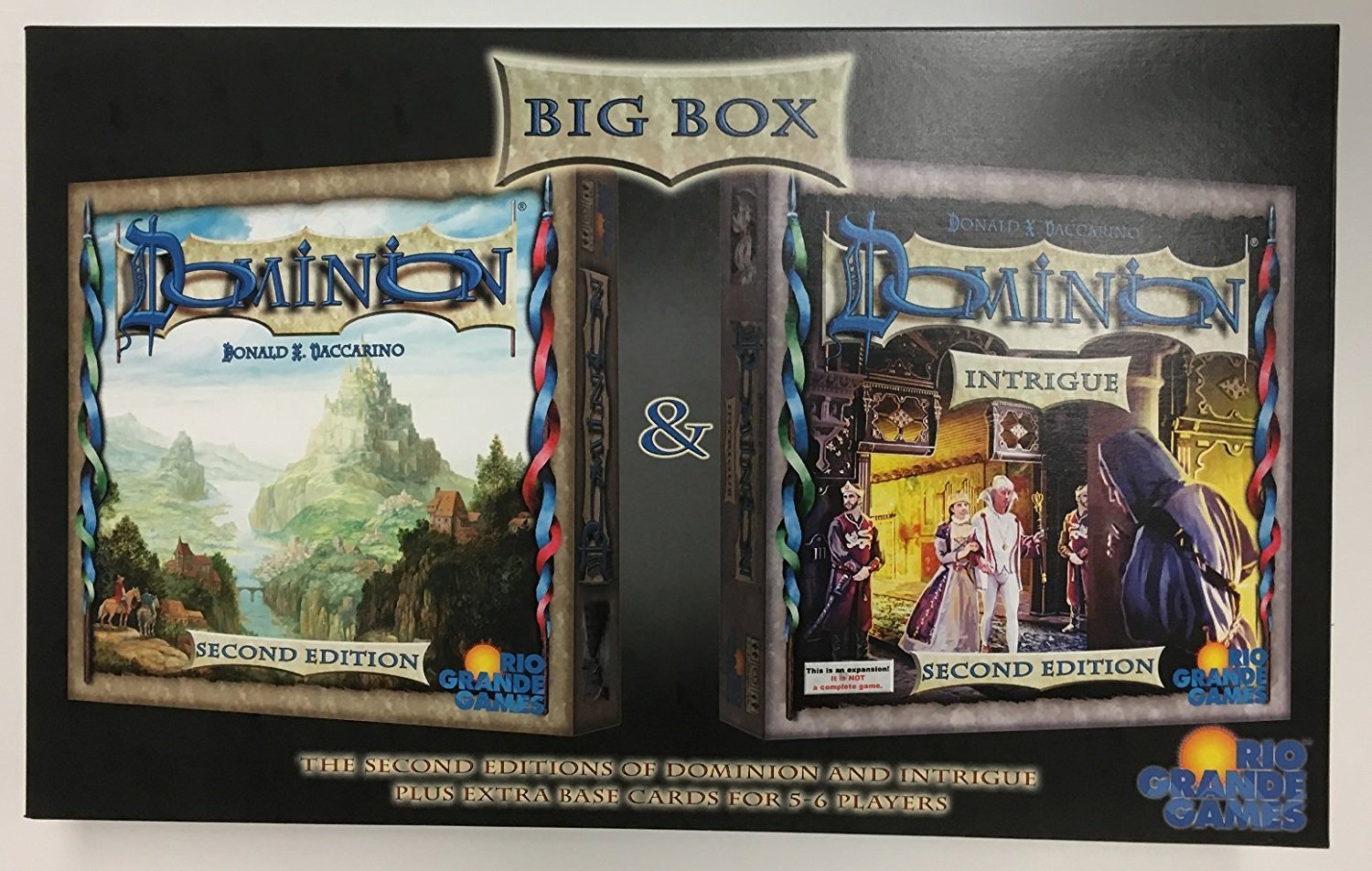 Rio Grande Games 540 Dominion BIG BOX 2nd Edition
