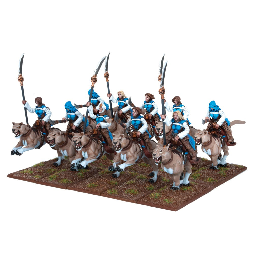 Kings of War Basilean Panther Lancer Regiment (10)