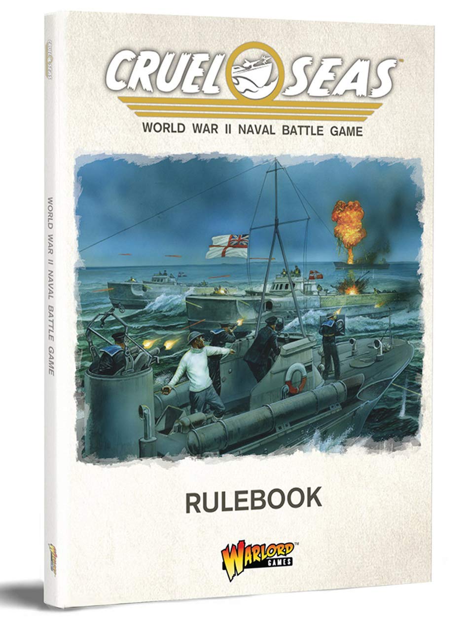 Warlord Games Bolt Action Cruel Seas WWII Naval Battle Game Rulebook 781010001