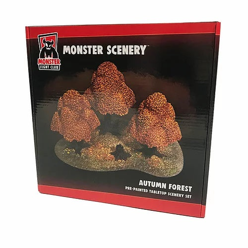 Monster Fight Club 10101 Pre-Painted Scenery: Autumn Forest