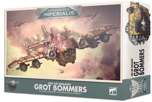 Games Workshop Warhammer 40k Aeronautica Imperialis Ork Air Grot Bommers 500-19