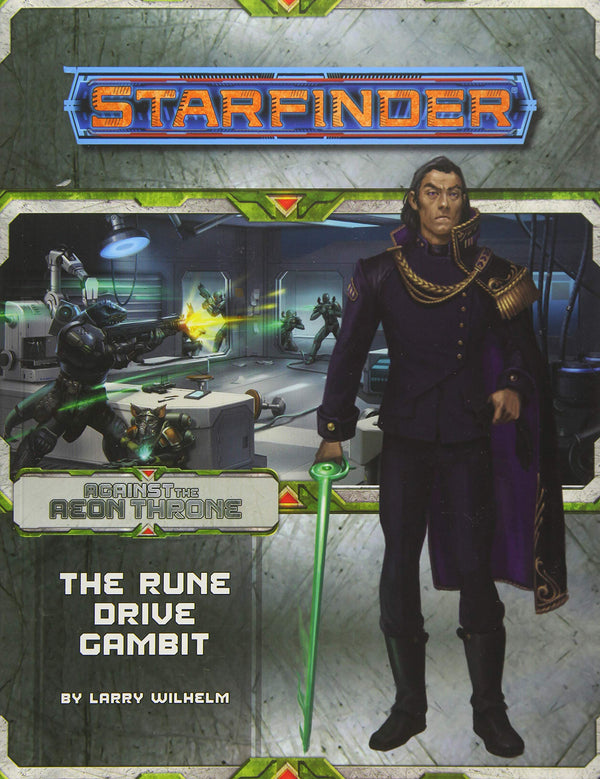 Paizo Starfinder Against the Aeon Throne Adventure The RUne Drive Gambit PZO7209