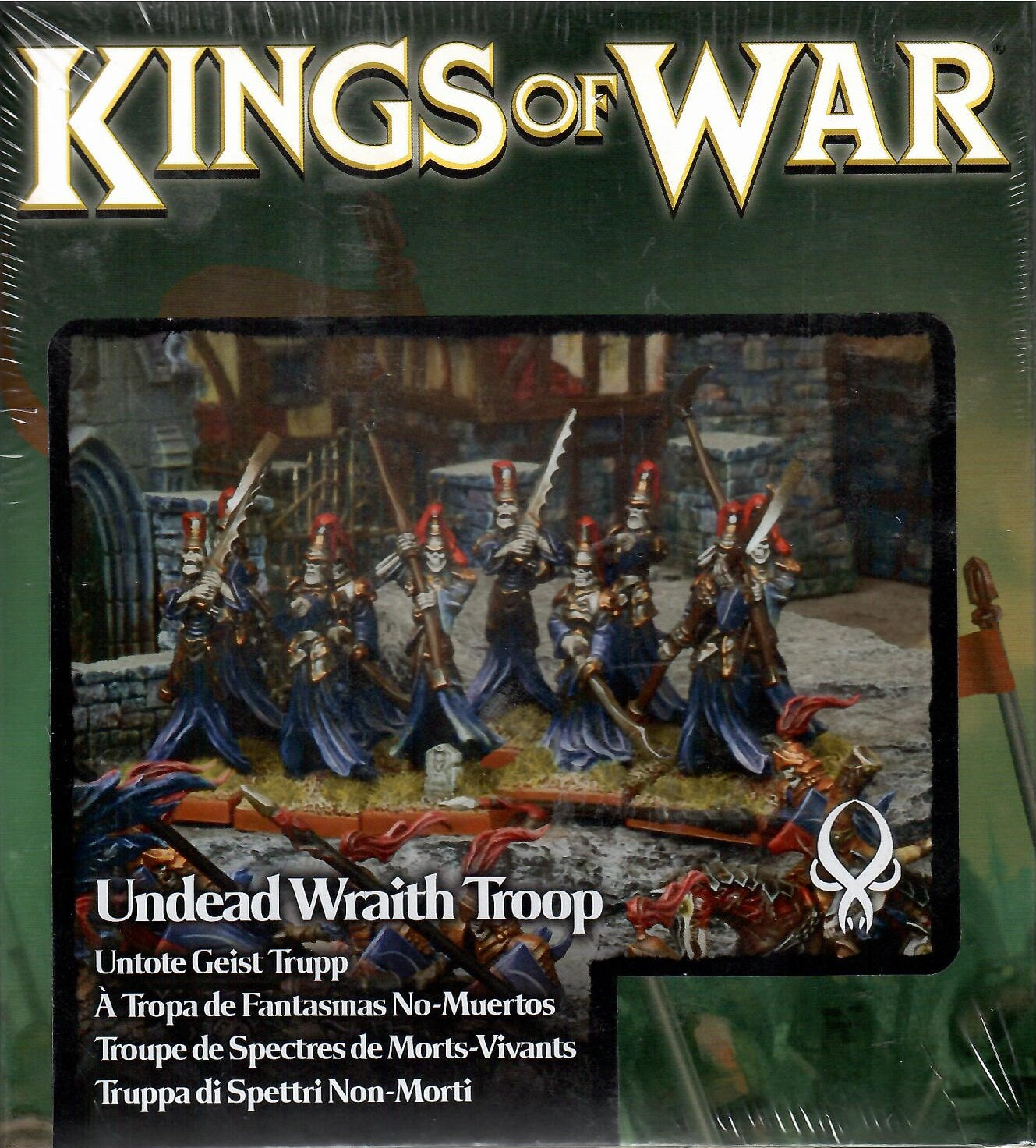 Mantic Kings of War Undead Wraiths Troop MGKWU61-1