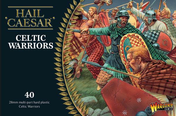 Hail Caesar Celtic Warriors 40 28mm Hard Plastic Models WLG WGHCE01