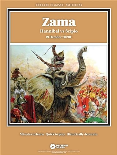 Decision Games Folio Game Series: Zama, Hannibal vs Scipio, 202BC 1639
