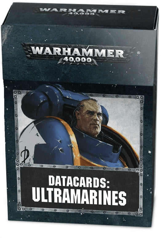 Games Workshop Warhammer 40K Ultramarines Space Marine Chapter Datacards