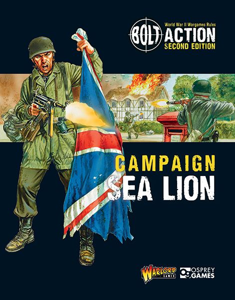 Warlord Games BOLT ACTION Operation Sea Lion Campaign Book (Softcover) 401010003