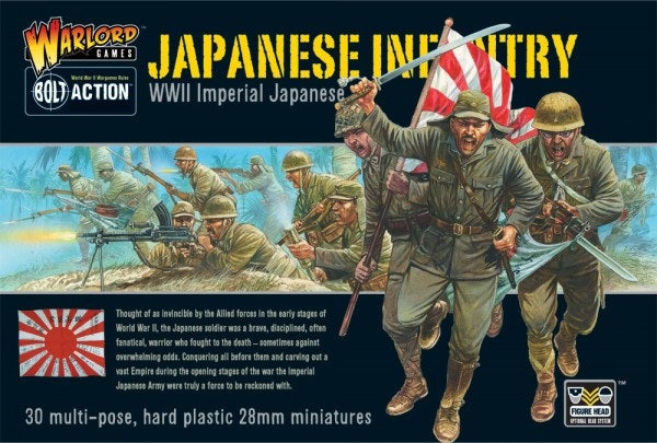 Bolt Action Imperial Japanese Infantry WLG WGBJI02