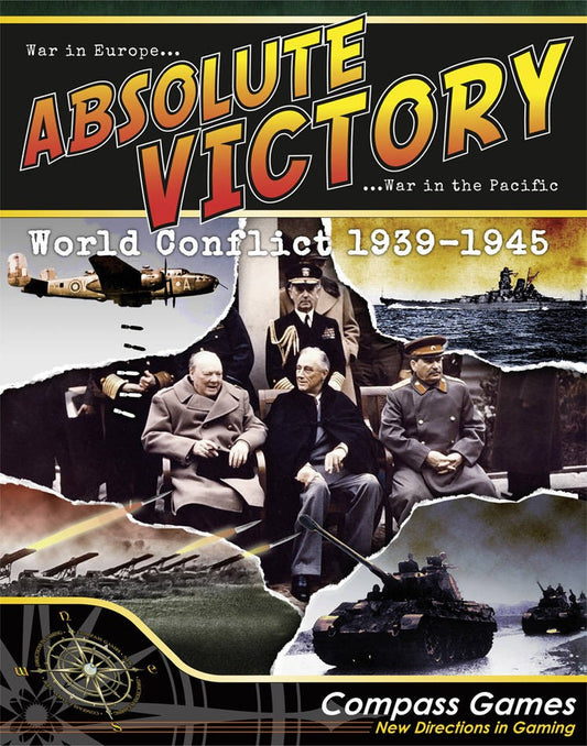 Compass Games Absolute Victory - World Conflict 1939-1945 CPA 1040
