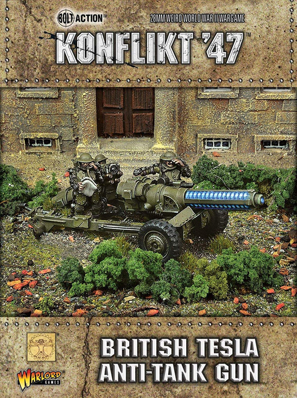 Warlord Games Konflikt 47 British Tesla Anti-Tank Gun 452210603