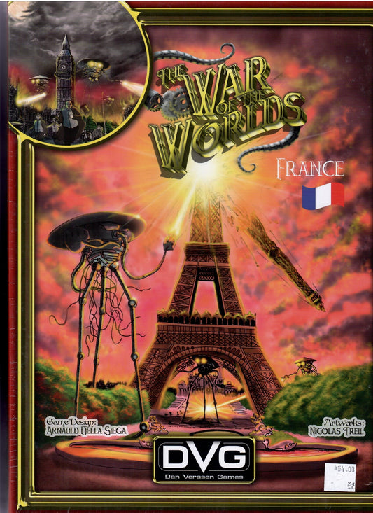 Dan Verssen Games The War of the Worlds France Board Game DV1 039B