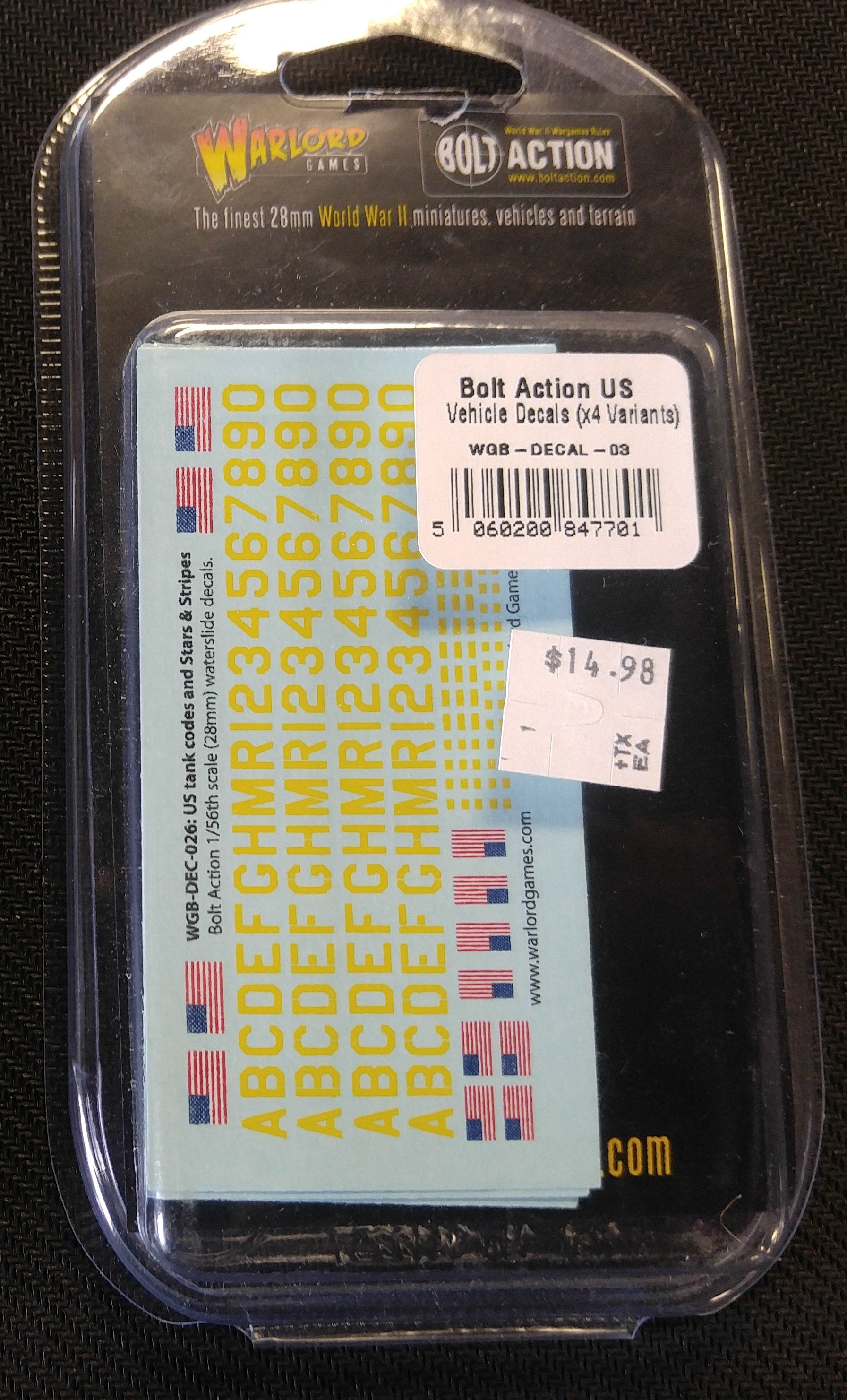 WLG WGB-DECAL-03ITEM IMAGE 1