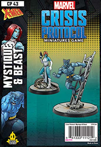 Atomic Mass Games Marvel Crisis Protocol CP43 Mystique & Beast Pack
