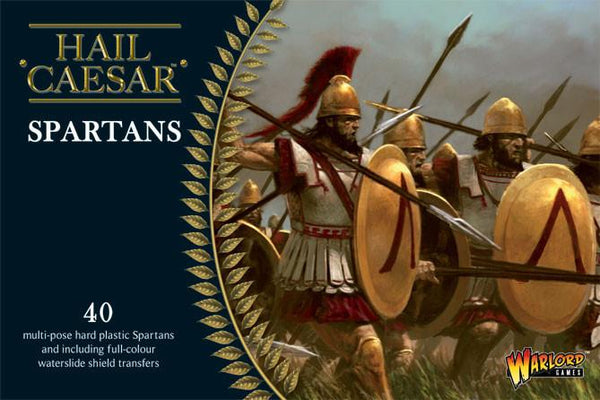 Hail Caesar 40 Spartans Miniatures Warlord Games