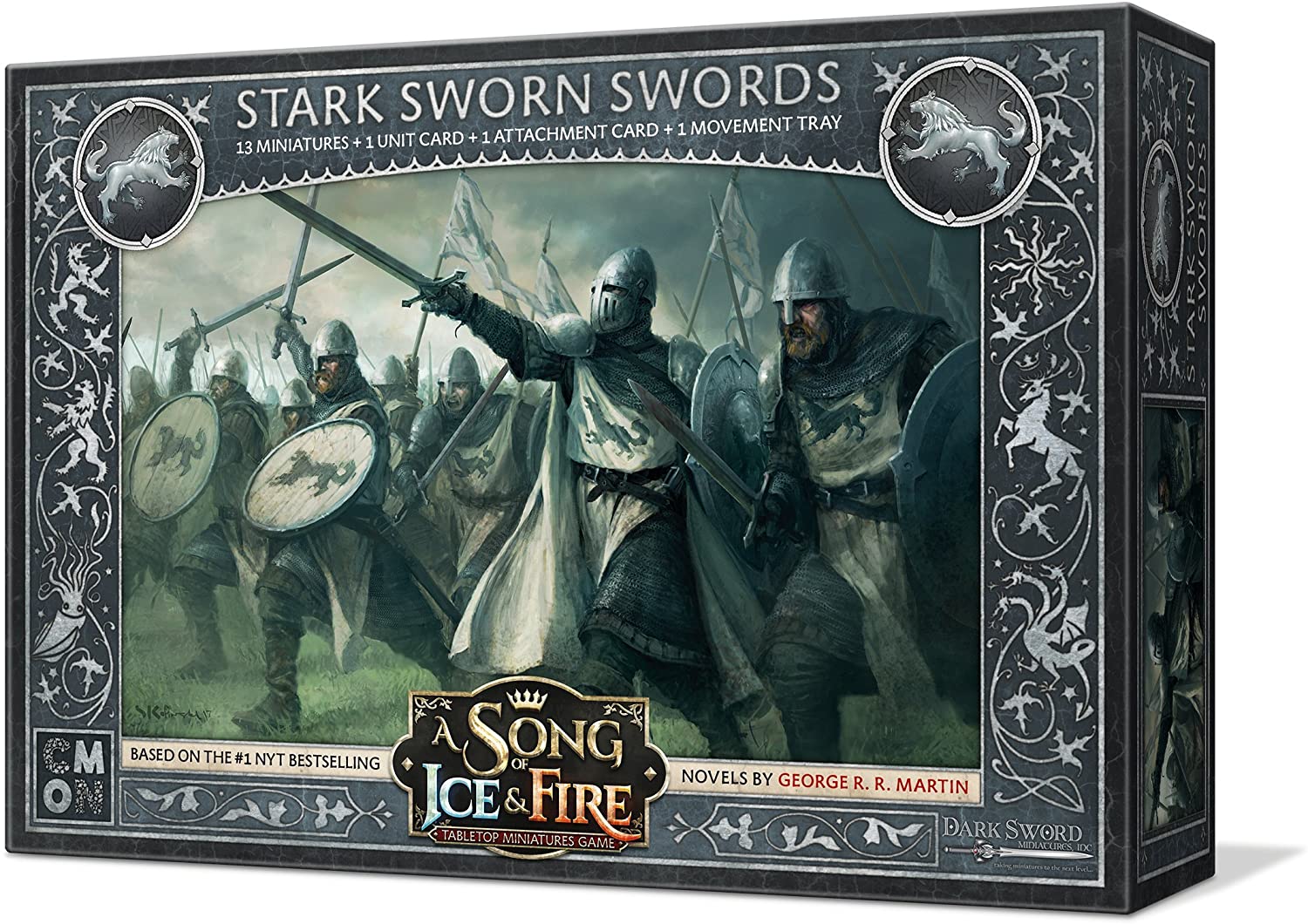 A Song of Ice and Fire Miniatures Game Stark Sworn Swords SIF101