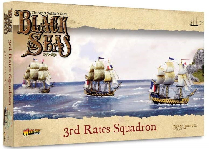 Warlord Games Black Seas Age of Sail Battle Game 3rd Rates Squadron 792010002