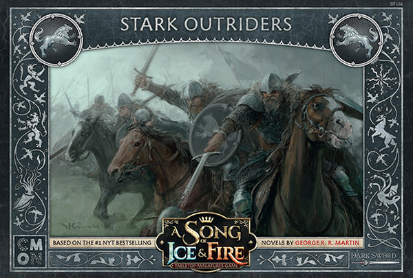 A Song of Ice and Fire Miniatures Game Stark Outriders SIF102