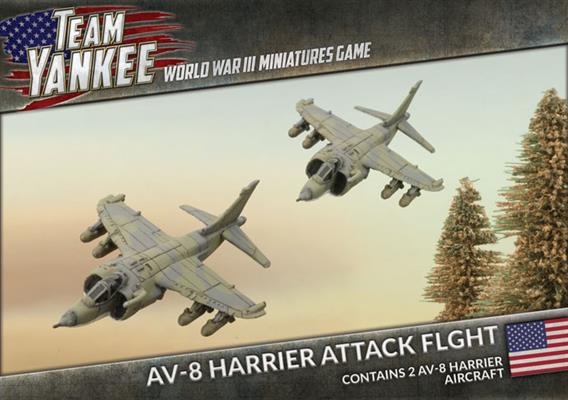 Team Yankee United States AV-8 Harrier Attack Flight TUBX12