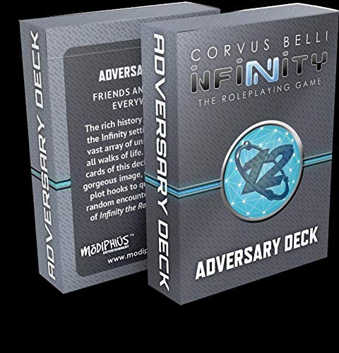 Modiphius Infinity Role Playing Game Adversry Deck MUH050273