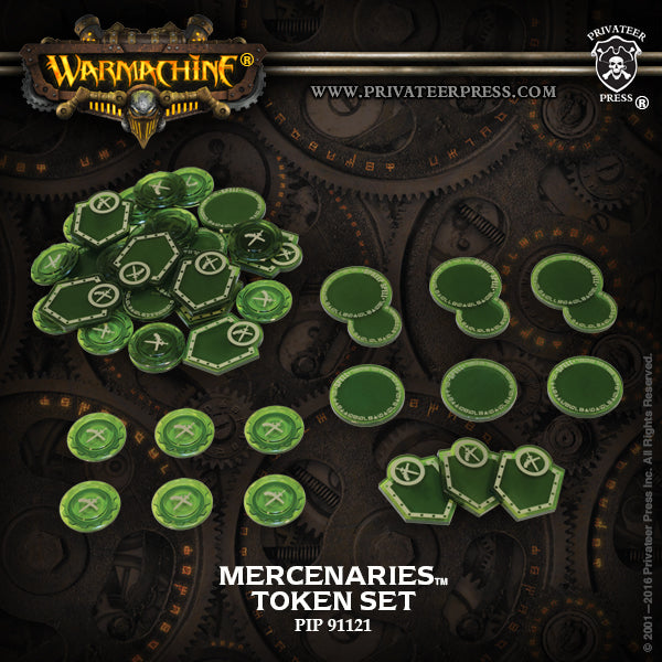Privateer Press Mk III Mercenaries Token Set (40) PIP 91121