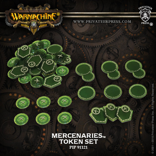 Privateer Press Mk III Mercenaries Token Set (40) PIP 91121
